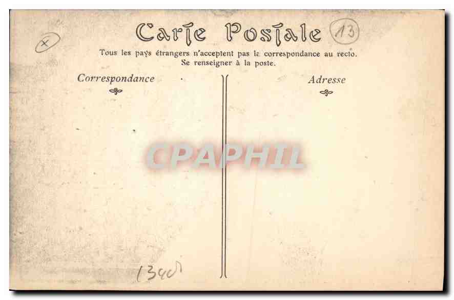 Arles — Musée Lapidaire, Tombeau des Douze Apôtres — ND Phot. — Rückseite