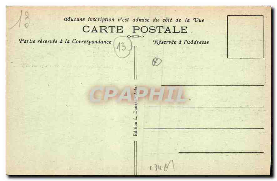 Arles — Portail de l'Église Saint-Trophime — Collection d'Art Magalli — Rückseite
