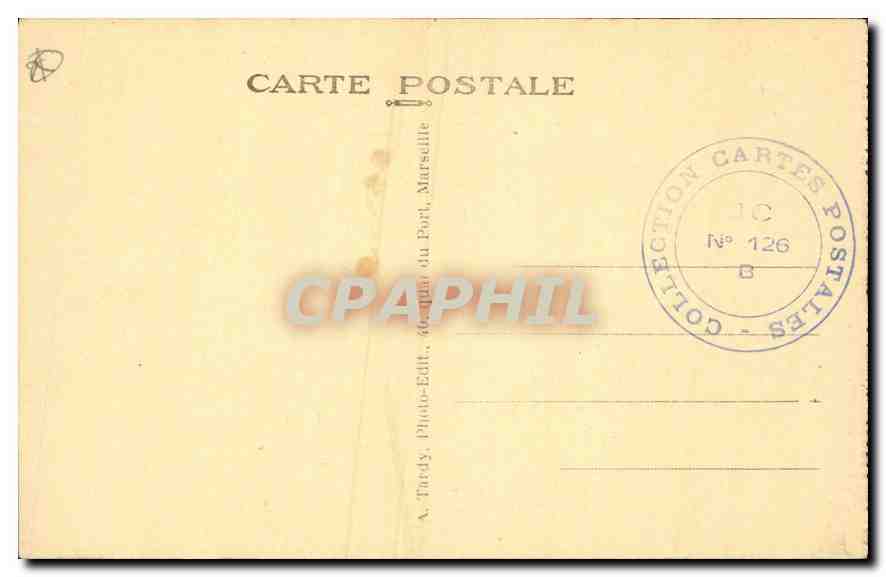 CPA Gemenos - L'Eglise vue du quartier de Versailles — Rückseite