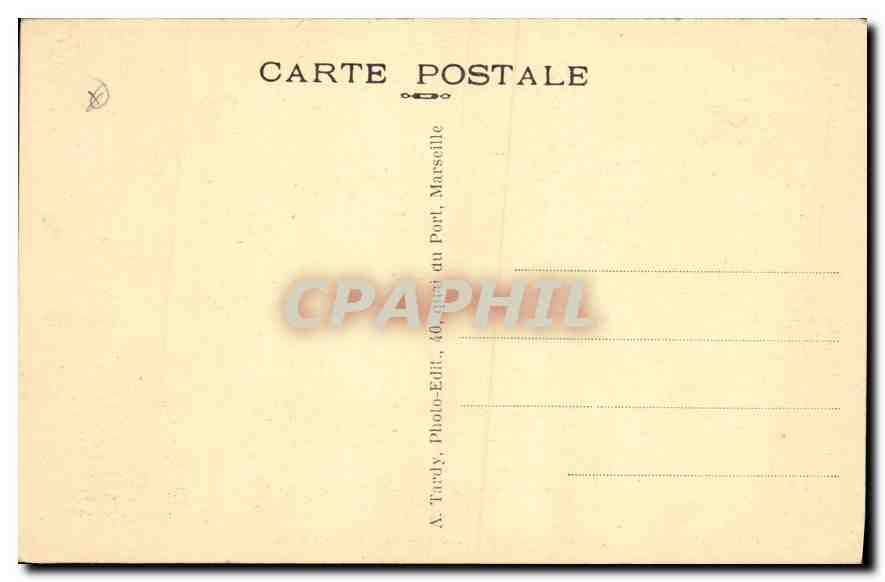 CPA Gemenos - La Cascade de Flore — Back