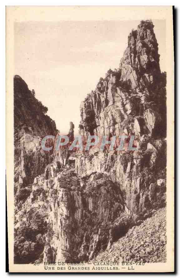 CPA Baie de Cassis - Calanque D'En-Vao Une des Grandes Aiguilles