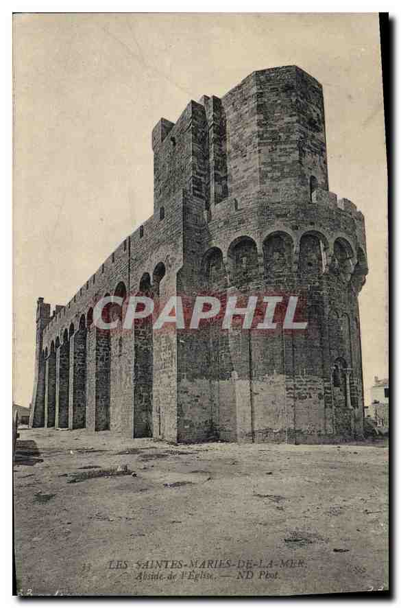 Les Saintes-Maries-de-la-Mer — Abtei der Kirche — ND Phot