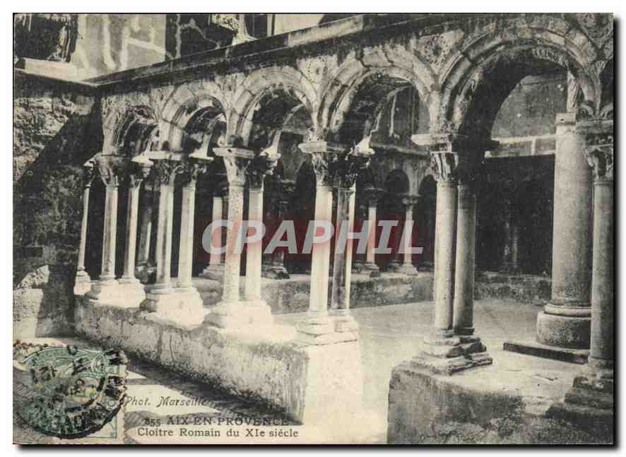 CPA Cloitre Romain du XIe siecle Aix en Provence