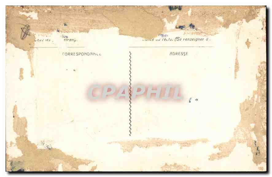 CPA Cloitre Romain du XIe siecle Aix en Provence — Verso