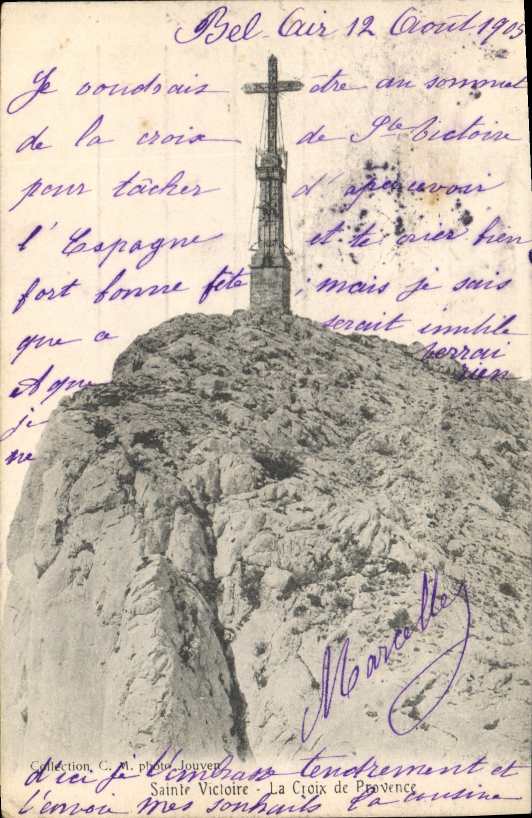 Sainte-Victoire — Die Kreuz von Provence — Foto Jouvenc