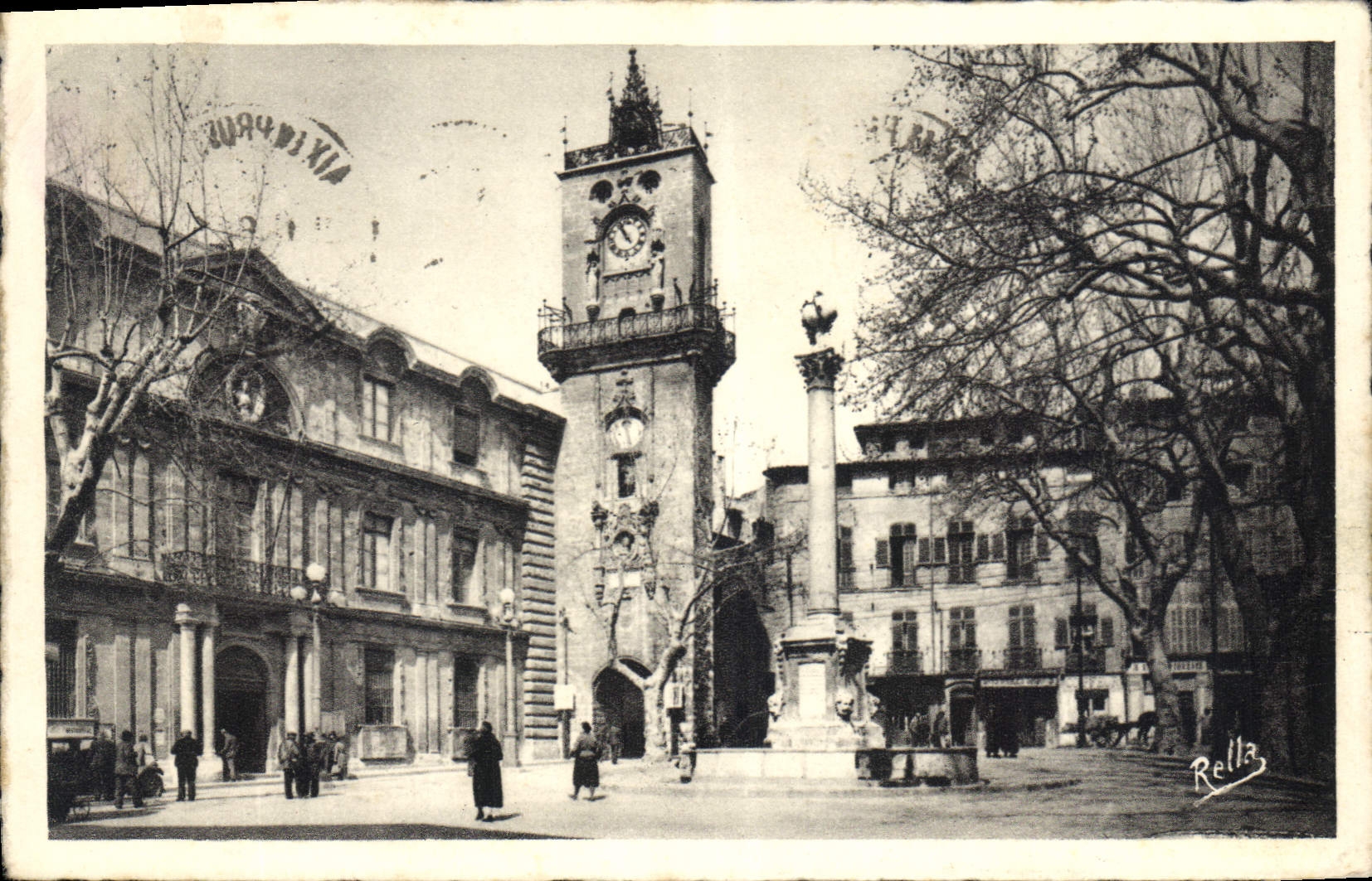 Aix-en-Provence — Rathaus und Glockenturm (16. Jahrhundert) — Rella, n° 1.047