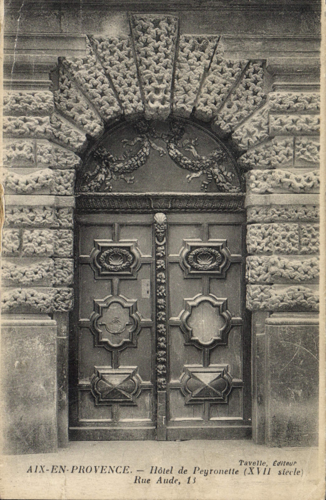 CPA Hotel de Peyronette (VXII siecle) Aix en Provence