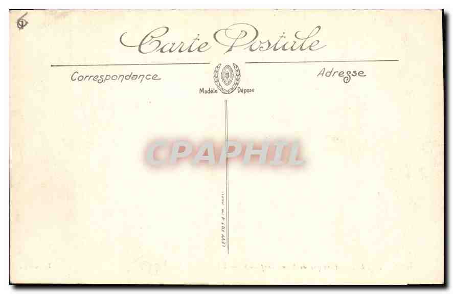 CPA Portique de Saint Trophime Arles — Verso