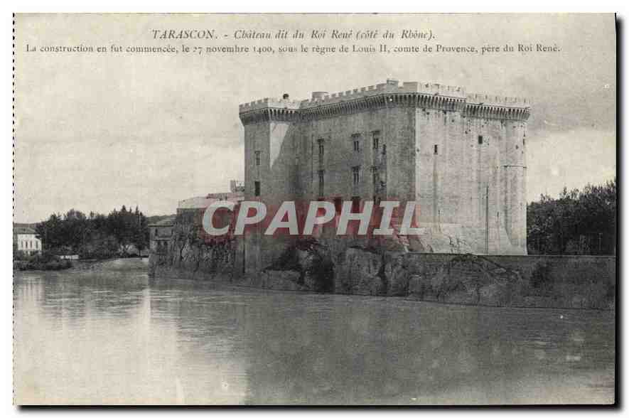 CPA Chateau dit du Roi Rene (cote du Rhone)