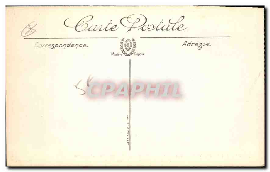 CPA Les Baux L'Hotel de ville et rue Porte-Evguieres. Vallon et Rocher de Beaumaniere — Verso