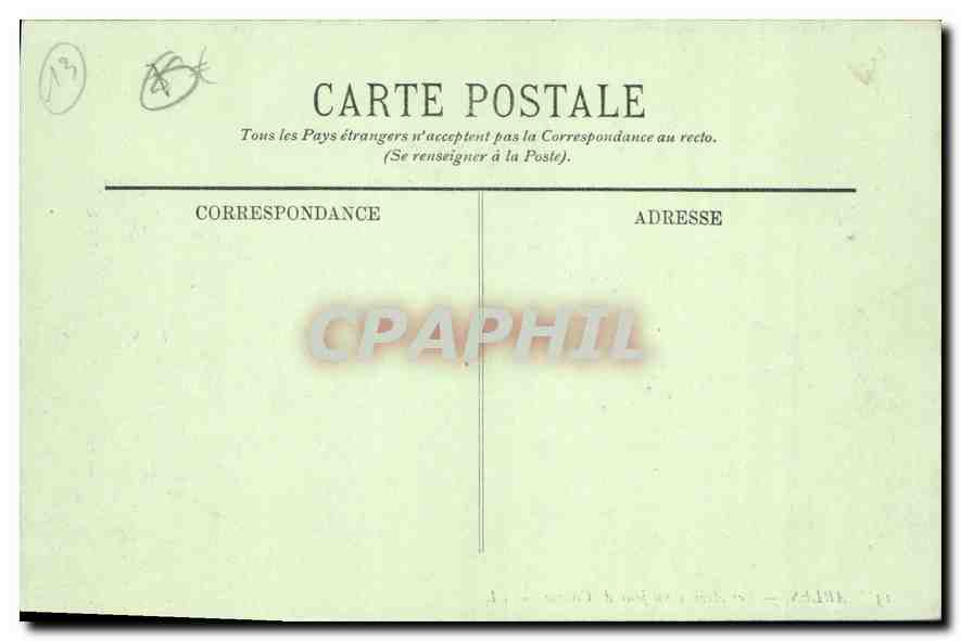 Arles — Les Arènes un jour de Course — LL. n°13 — Verso