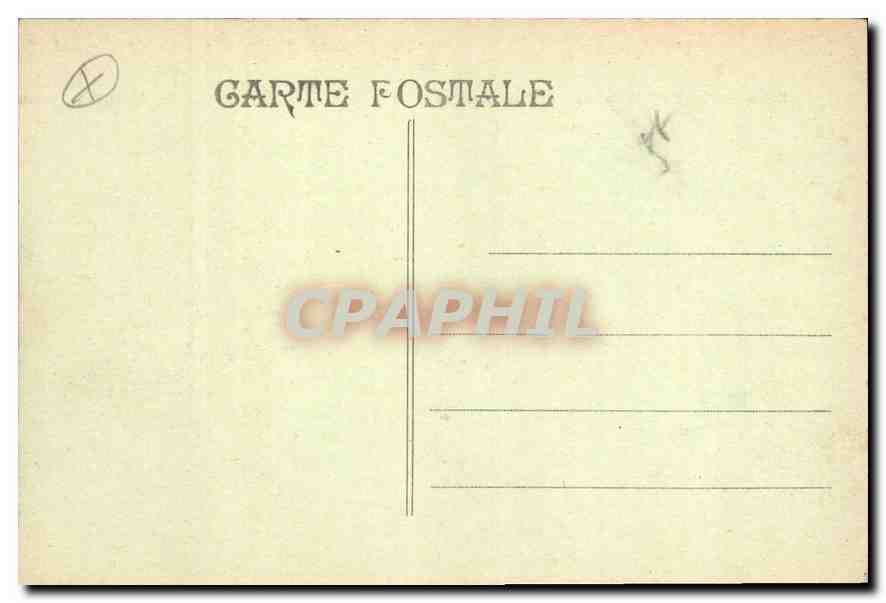 CPA La Ciotat Roches de Figuerolles — Rückseite