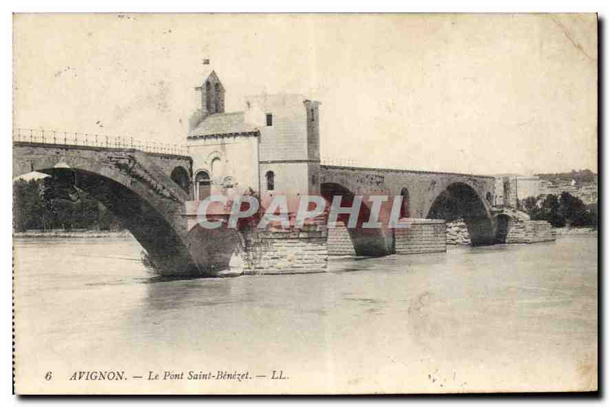 CPA Avignon Le Pont Saint Benezet
