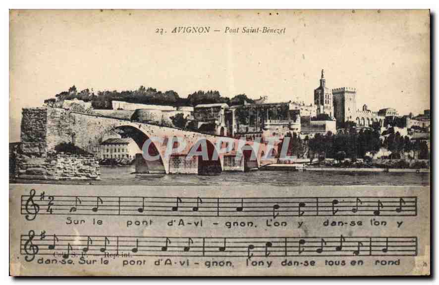 CPA Avignon Pont Saint Benezet