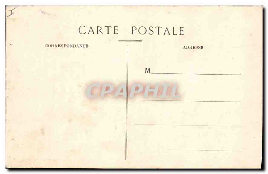 CPA Avignon Le Palais des Papes  — Verso