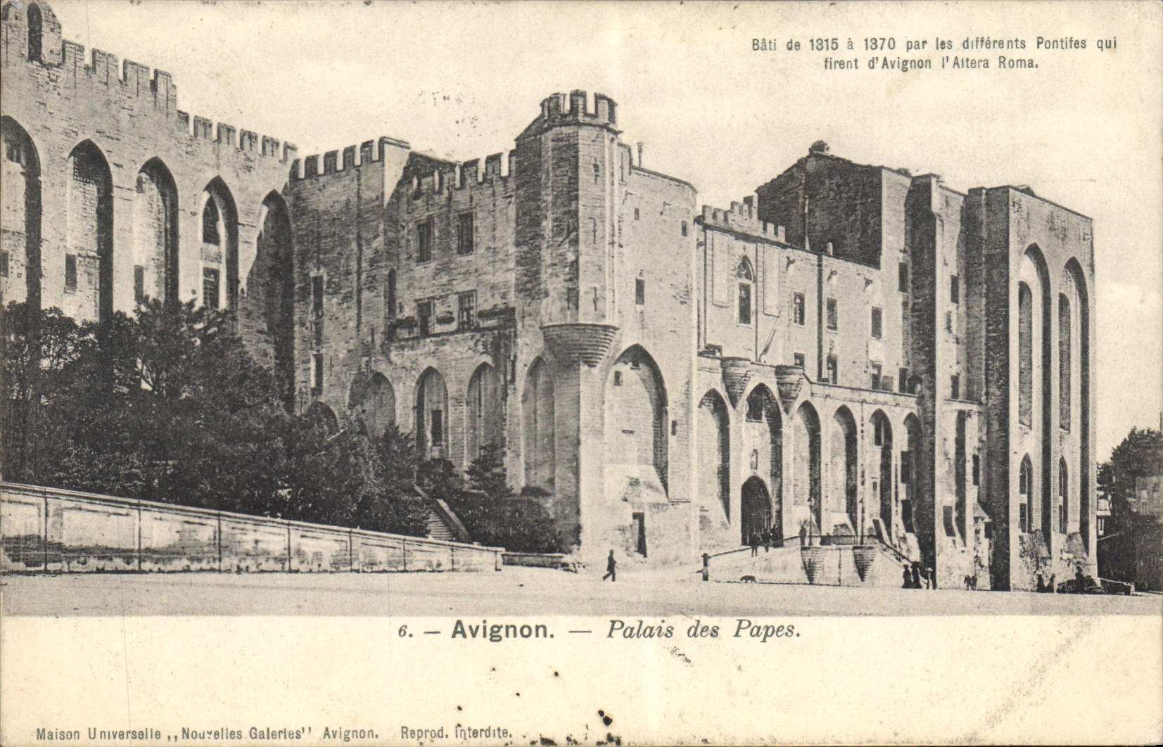 CPA Avignon Palais des Papes