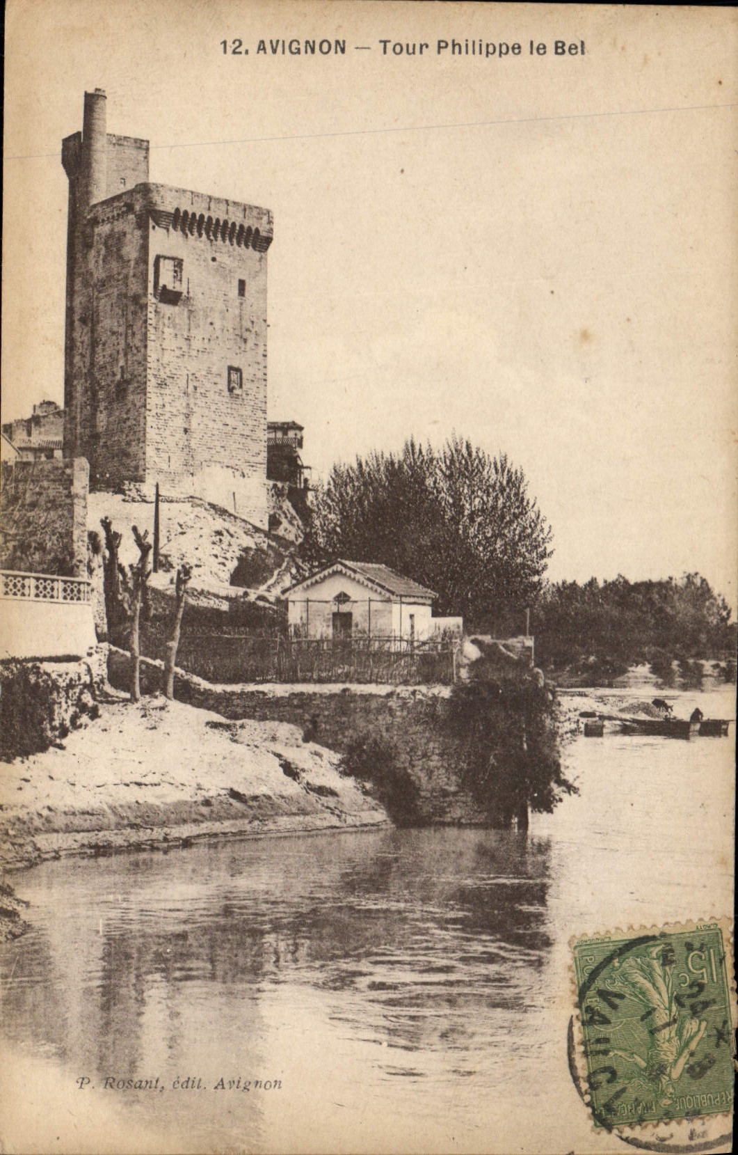 CPA Avignon Tour Philippe le Bel