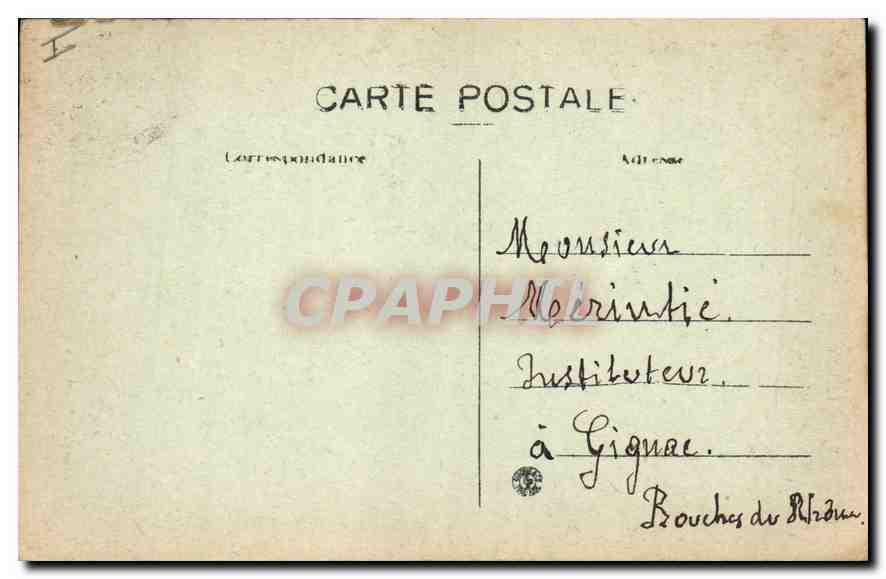 CPA Avignon Tour Philippe le Bel — Verso