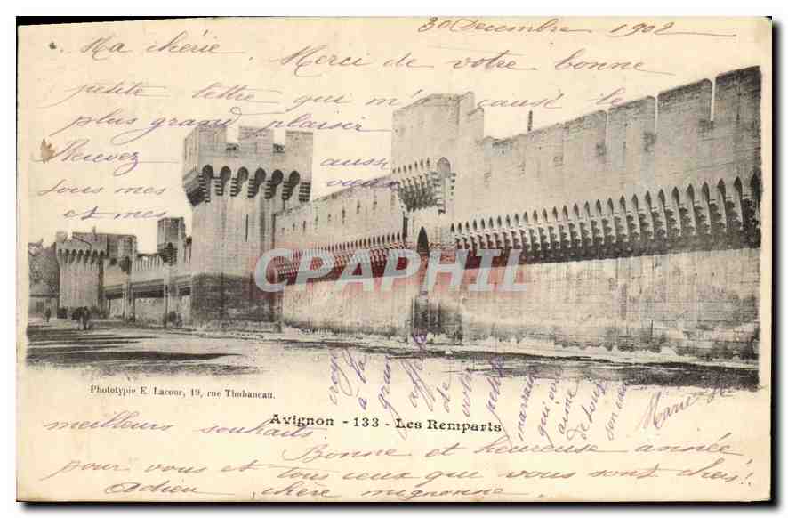 CPA Avignon Les Remparts