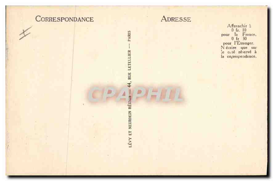 CPA Dauphine Ligne de la Mure Le Drac — Verso