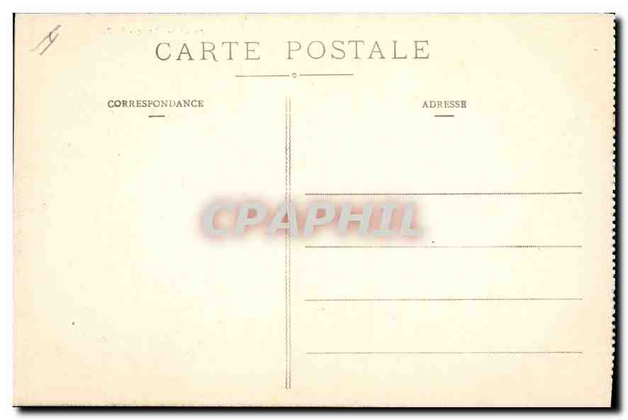 CPA Dauphine La Ligne de la Mure et le Drac — Verso