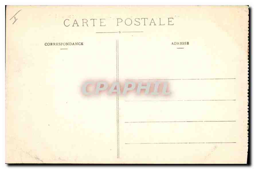 CPA Dauphine La Mure vue generale et L'Oblou — Verso
