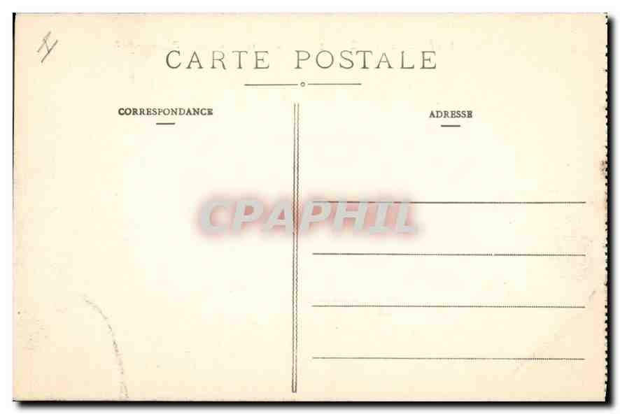 CPA Dauphine Ligne de la Mure La Pierre Percee Berger Moutons — Rückseite