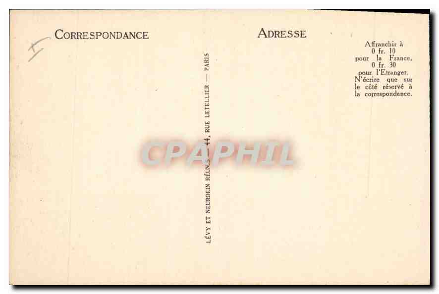 CPA Ligne de la Mure La Vallee du Drac — Verso