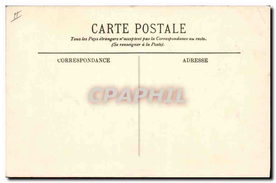 CPA Ligne de la Mure Le Drac — Verso