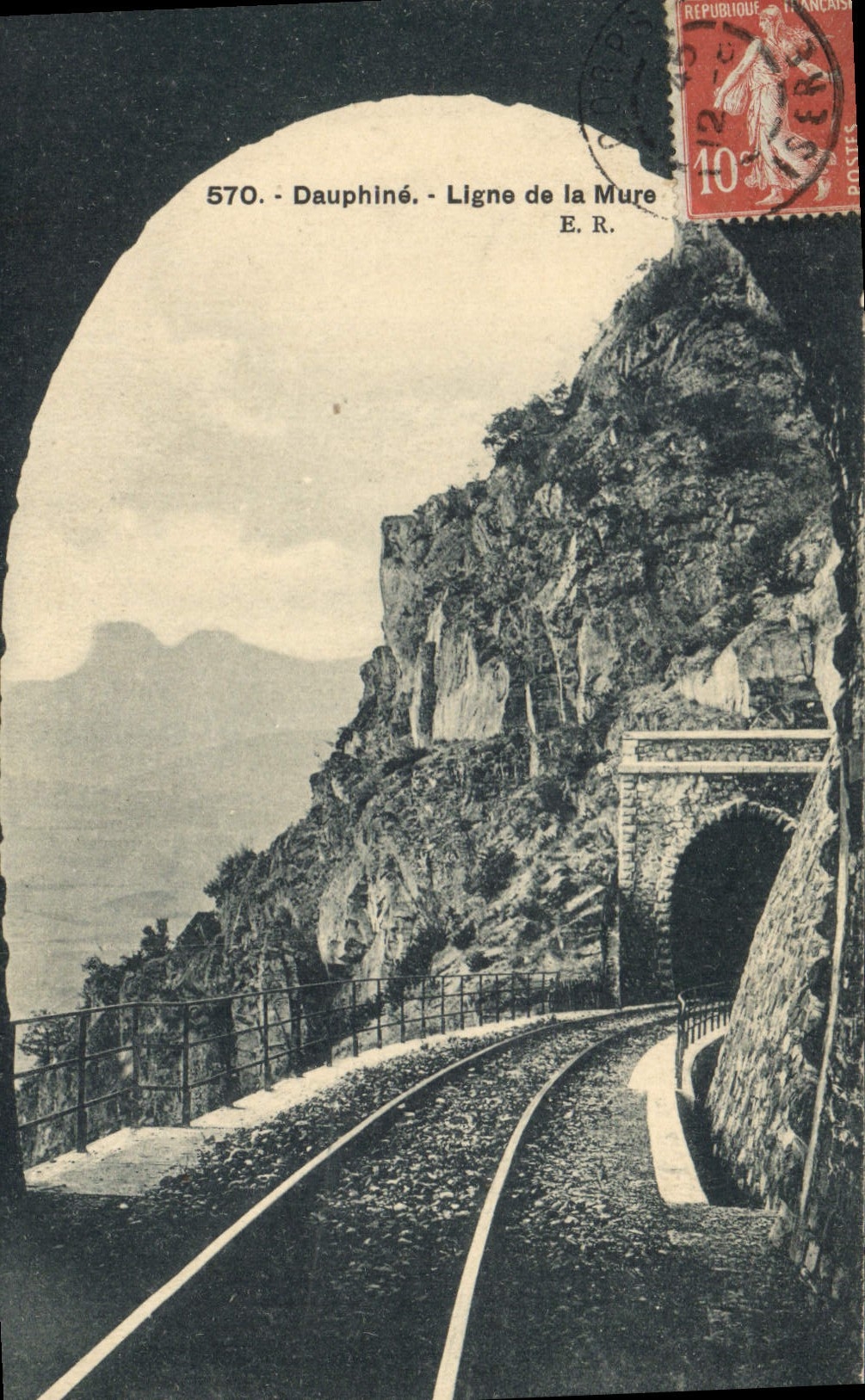 CPA Dauphine Ligne de la Mure