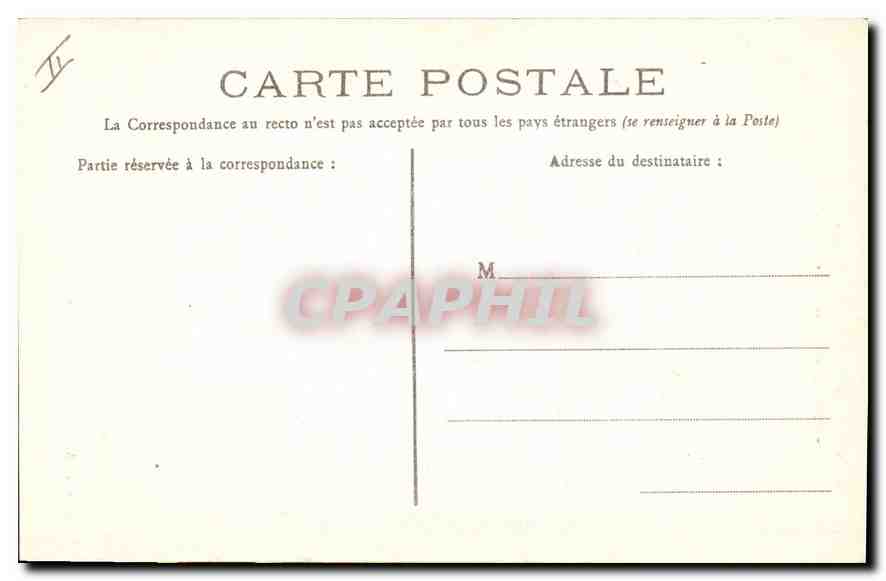 Couvent de la Grande Chartreuse — Chapelle pour les étrangers — CPAPHIL — Rückseite