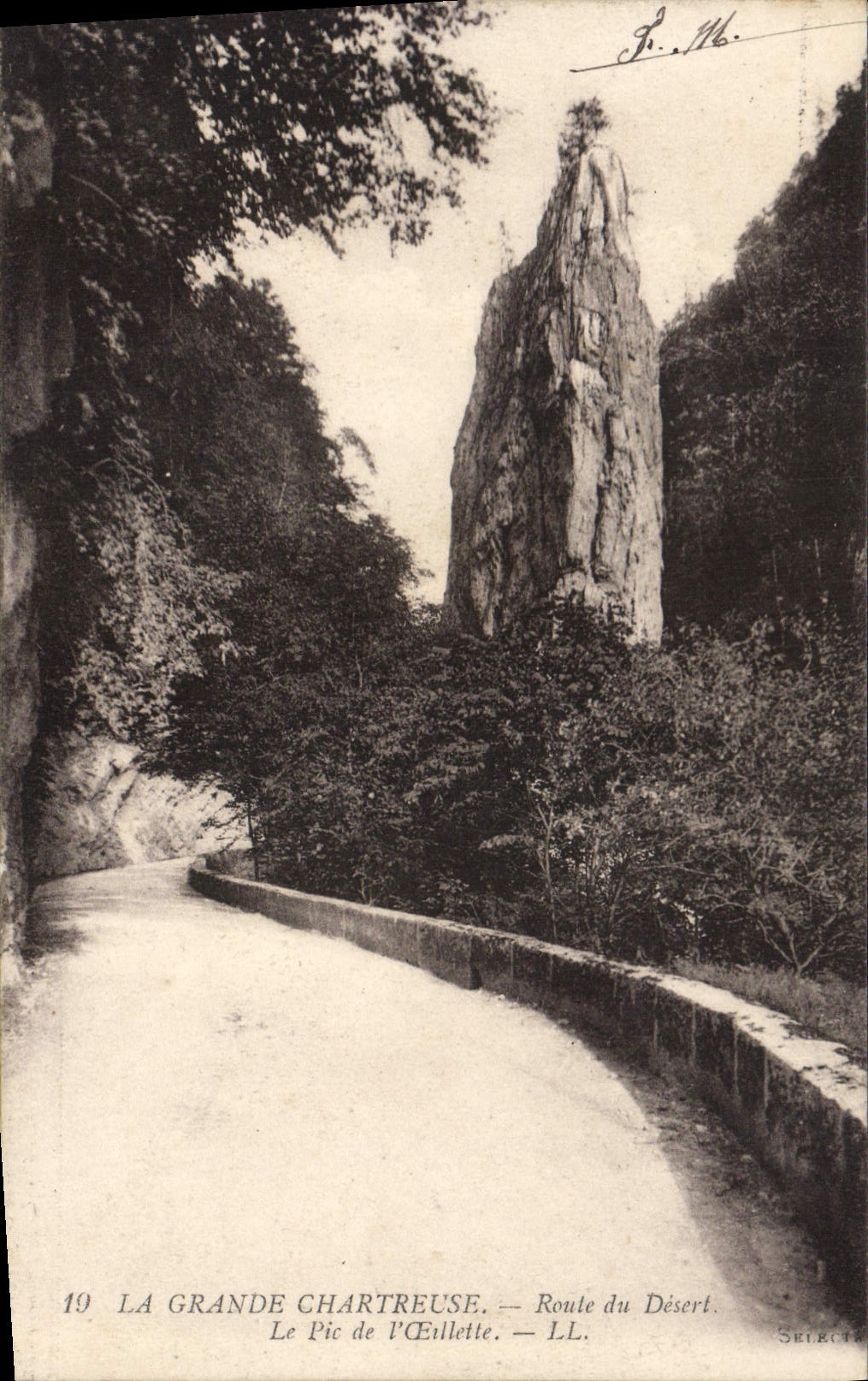 La Grande Chartreuse — Le Pic de l'Éillette — Route du Désert — LL. — Selecta