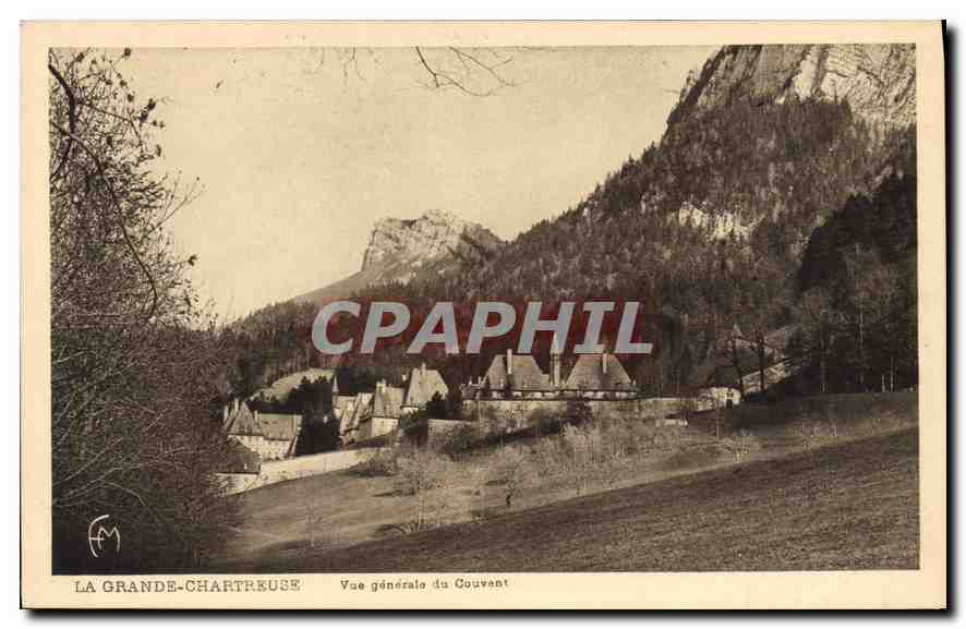 CPA La Grande Chartreuse Vue generale du Couvent