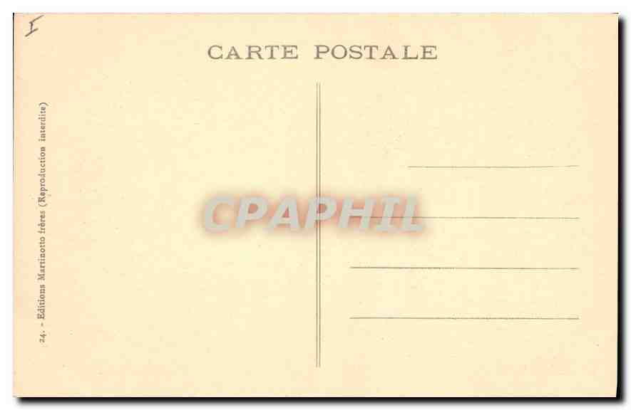 CPA La Grande Chartreuse Vue generale du Couvent — Verso