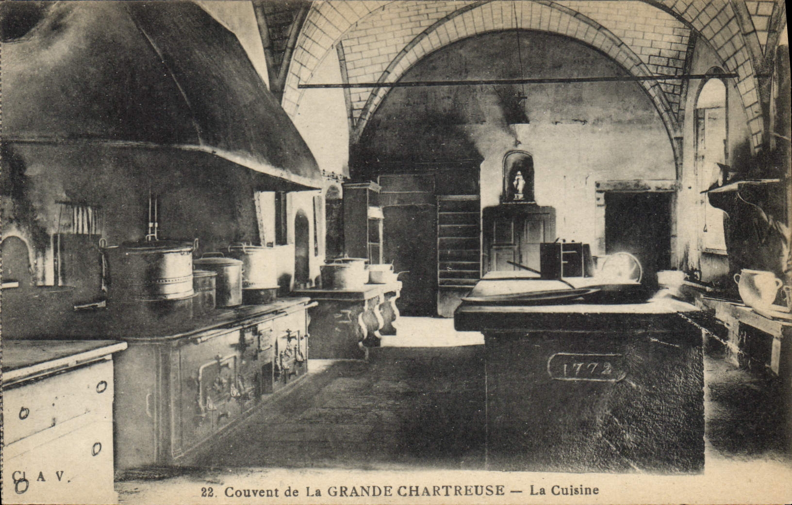 Convento de La Grande Chartreuse — La Cocina — Clav. n°23