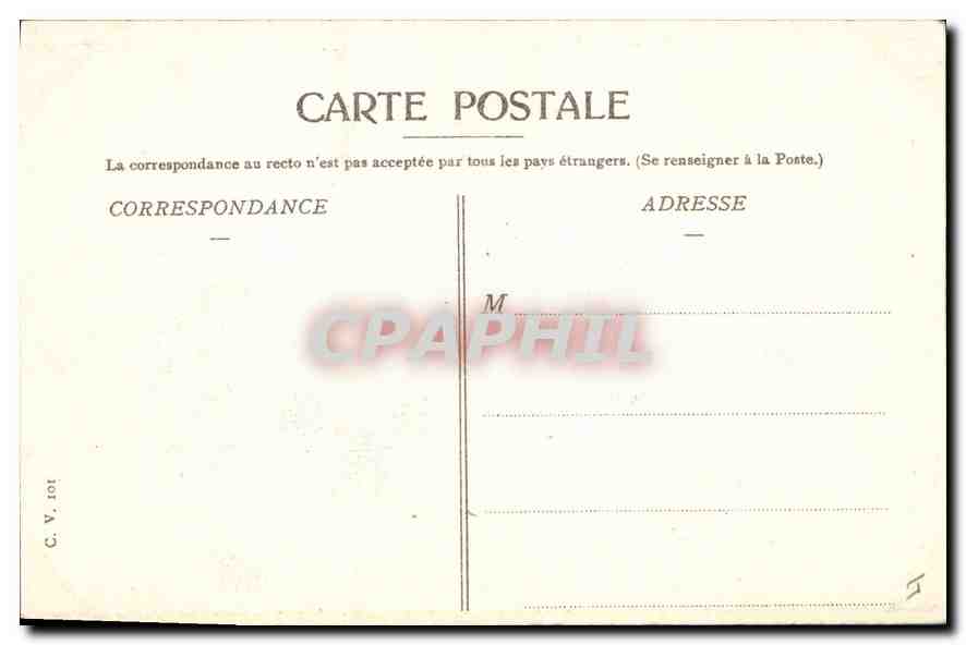 Dauphiné — Route de la Charitrense — Sortie du Désert — Verso