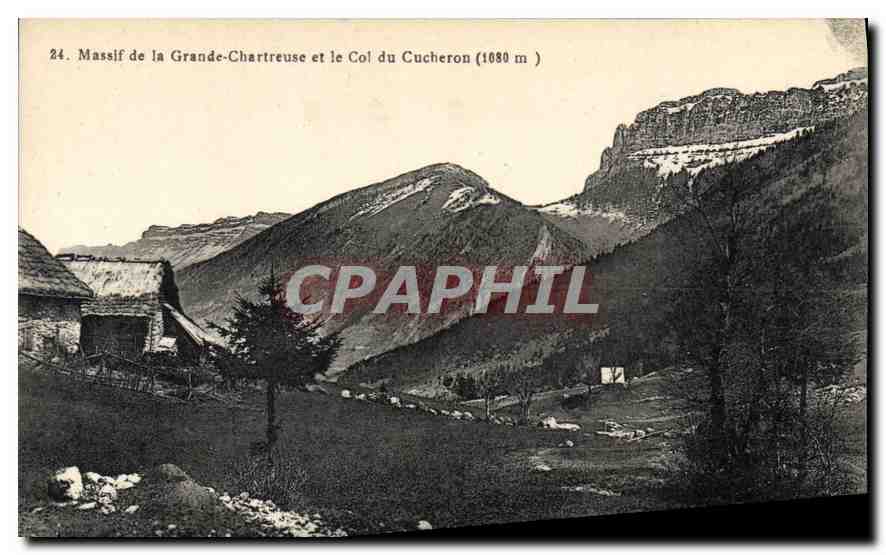 CPA Massif de la Grande Chartreuse et le Col du Cucheron