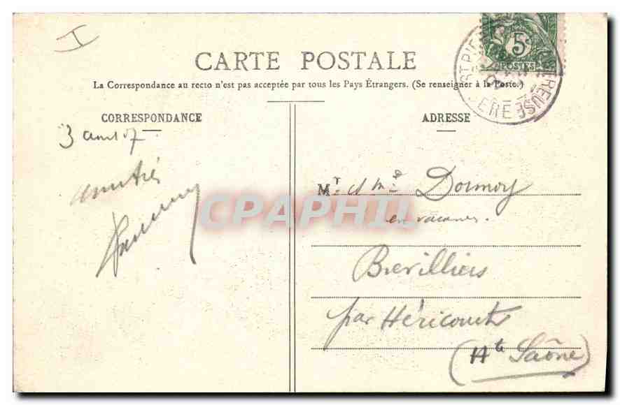 Porte de l'Enclos ou du Grand-Logis — Montagnes de la Grande-Chartreuse — J. L. & Y. — Reverso