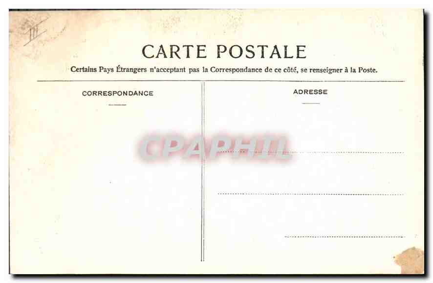 CPA La Grand Chartreuse Arrivee au Couvent — Rückseite