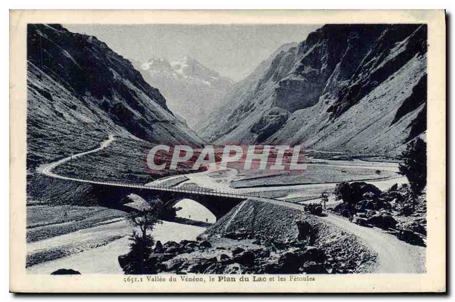 Vallee du Véneton, le Plan du Lac et les Fetoules — CPAPHIL n° 5651