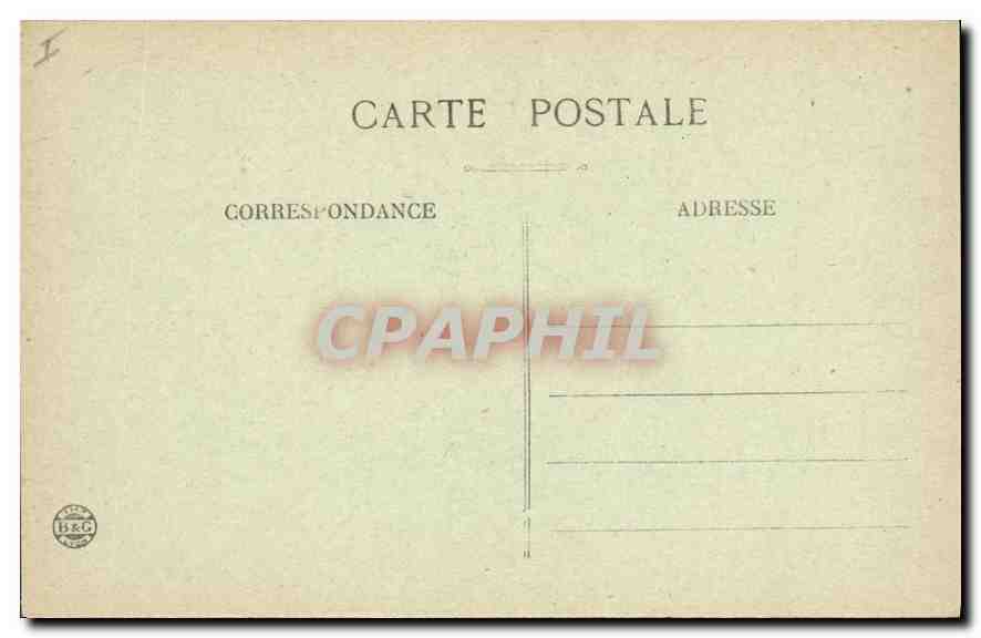 CPA Vallee du Veneon Le Lac Lauvitel — Verso