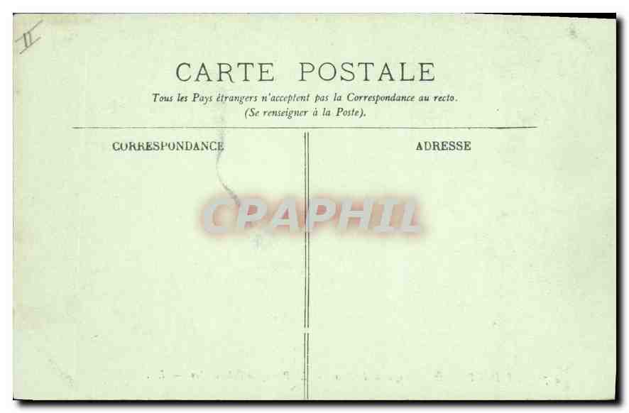 CPA Dauphine Ligne de la Mure Le Passage d'Echalanches — Rückseite