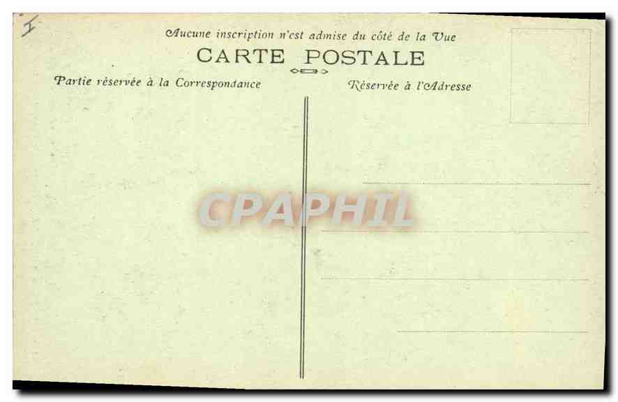 CPA Gorges de la Bourne Entree de la Goule Blanche — Rückseite