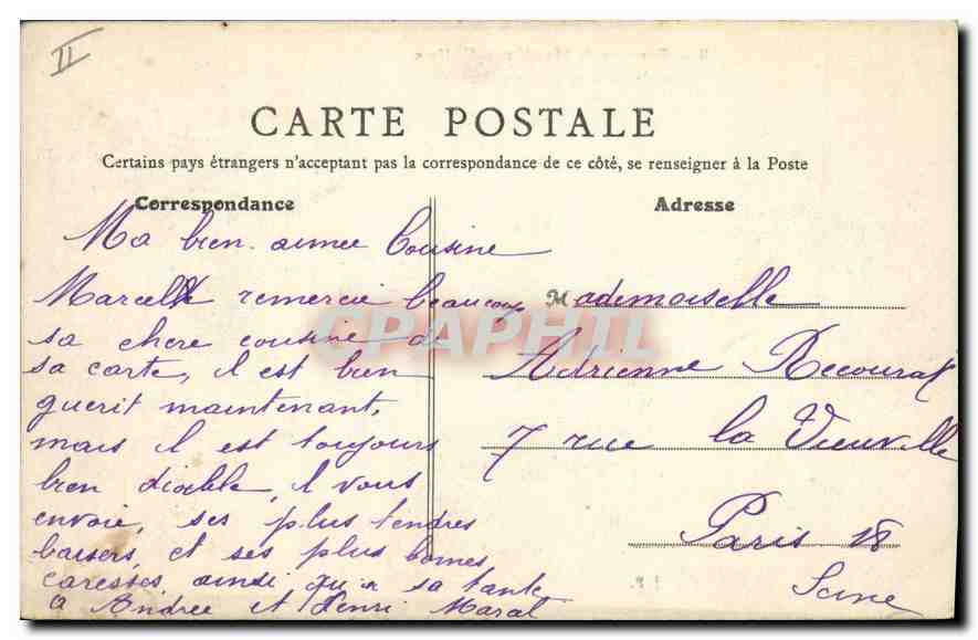 CPA Environs de Mouliers-Salins L'Isere et la Route d'Aigueblanche — Rückseite