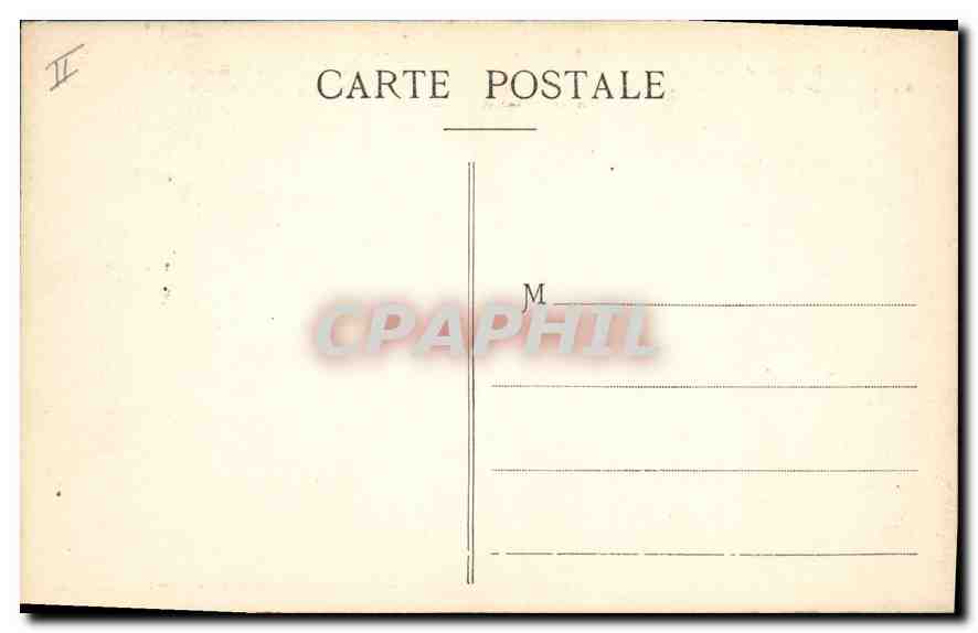 CPA Environs de St Jean en Royans Col de la Croix — Rückseite