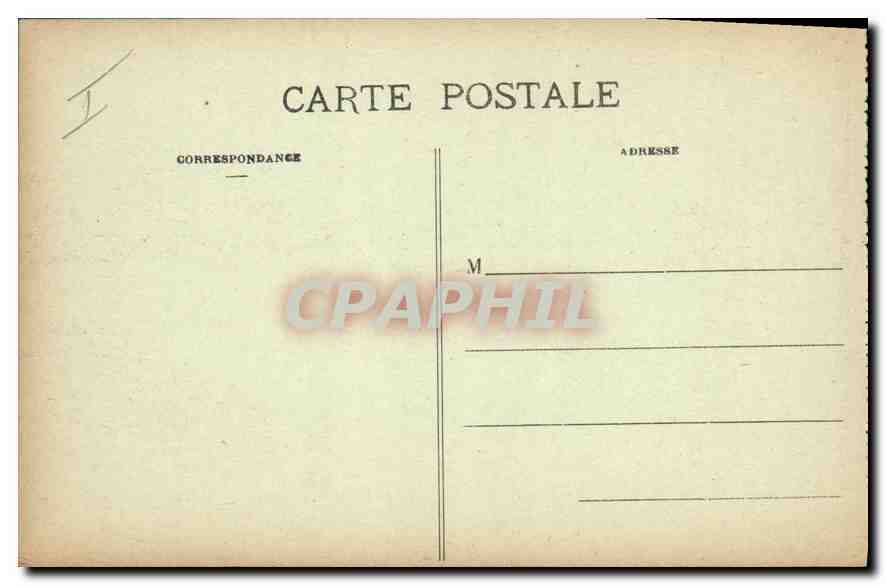 Hendaye - L'Embarcadère pour Fontarabie — Phototypie Marcel Delbey, Bordeaux — Rückseite