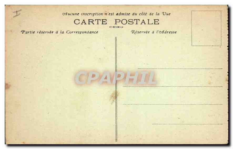 CPA Perpignan La Cathedrale Maitre Autel — Rückseite
