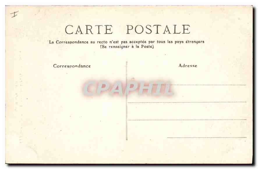 CPA Perpignan Interieur de la Cathedrale Maitre Autel — Rückseite