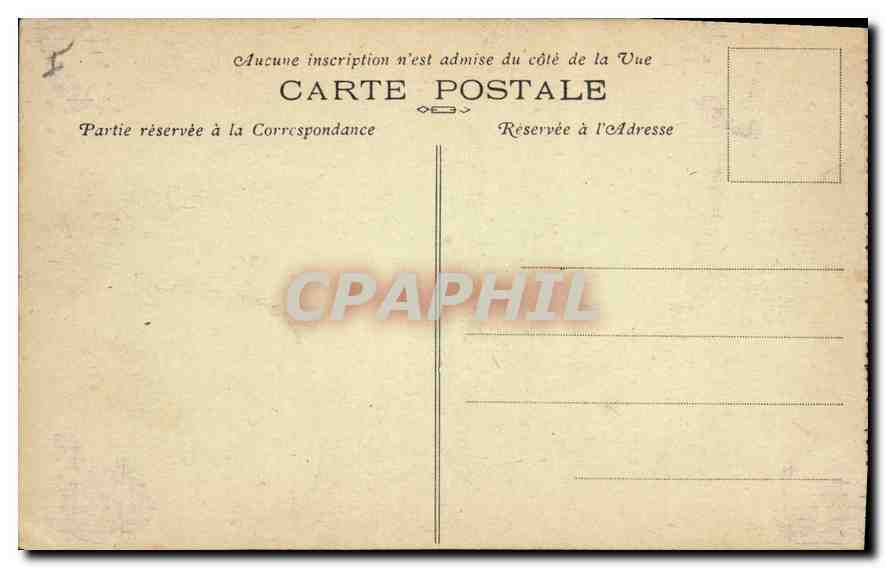 CPA Perpignan Le Castillet — Verso