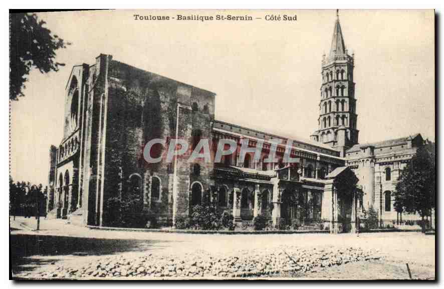 Toulouse - Basilique Saint-Sernin - Côté Sud